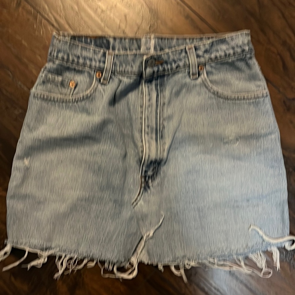 Custom Levi skirt SZ M or 6
